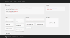Desktop Screenshot of beemuse.com